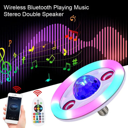 Lampara Rgb Parlante Bluetooth De 36W + Envio Gratis