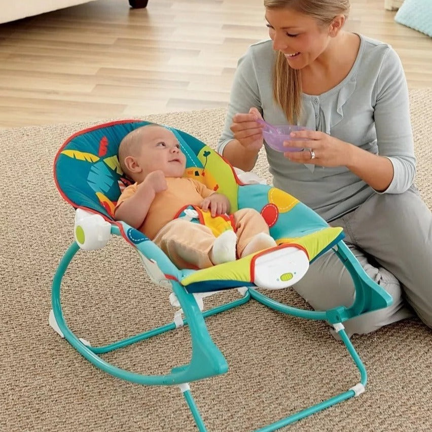 Silla Mecedora Vibradora Para Bebes Con Sonajeros + Envio Gratis