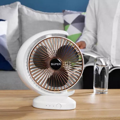 Ventilador Recargable En Forma De Luna + Envio Gratis