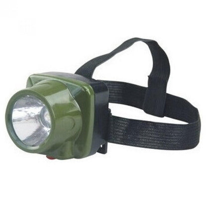 Linterna Militar Led De Cabeza Impermeable 1W