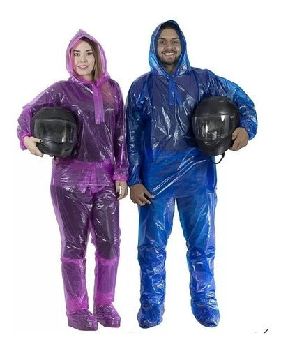 Traje de lluvia impermeable 3 piezas