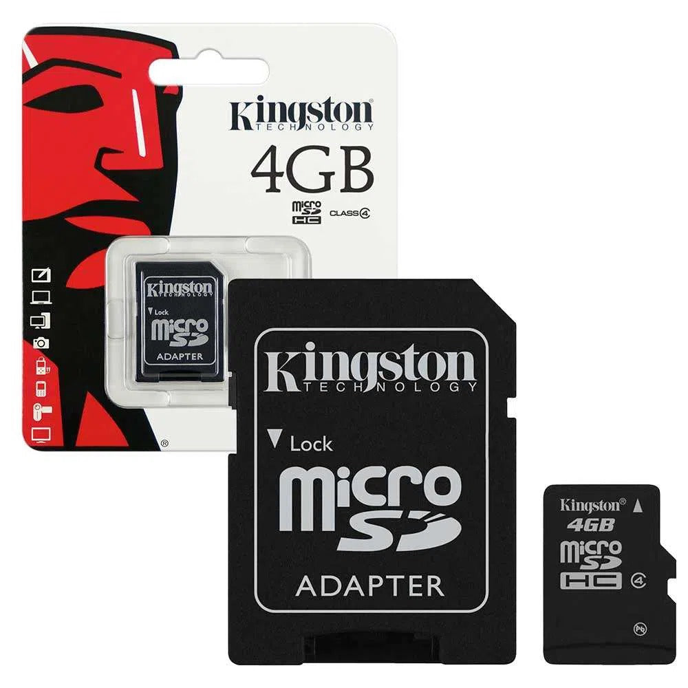 Kingston 4 Gb  MICRO SD Clase 10 Tarjeta De Memoria Flash Sdc