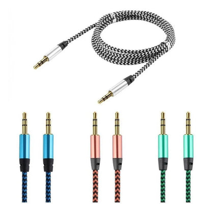 Cable audio estéreo 1x1 auxiliar doble