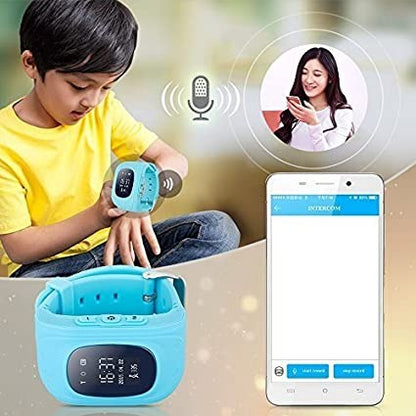 Reloj Inteligente Rastreador Localizador Niños GPS Anti-perdidos Ref Q50 + Envio Gratis