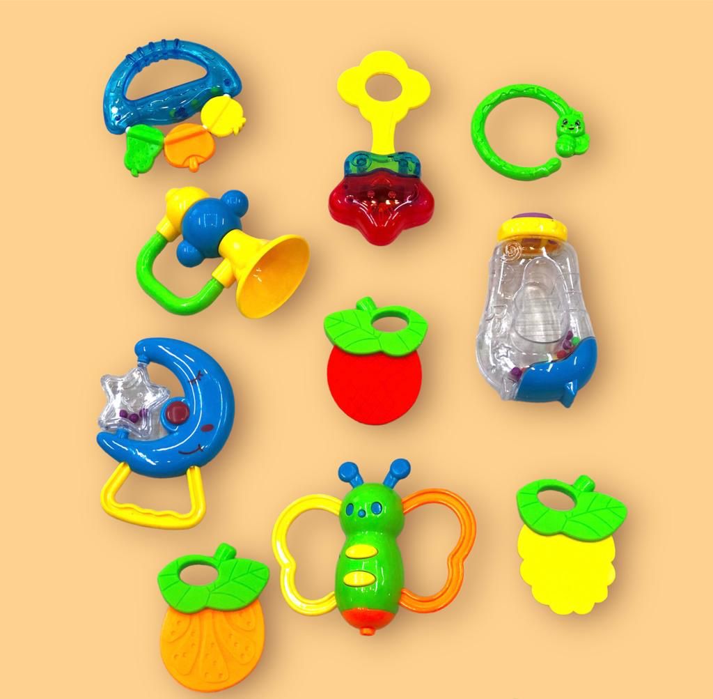 Set Sonajeros Baby Rattle X 10 Unidades