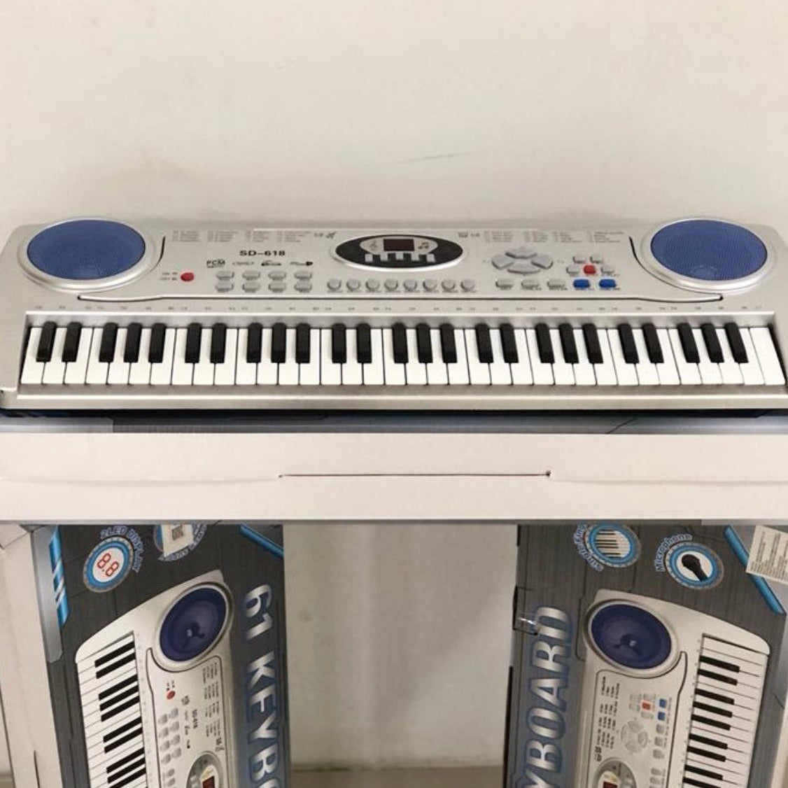 Piano Semi Profesional Keyboard SD-618+ Envio Gratis