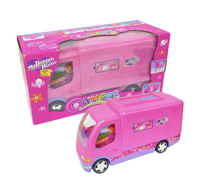 Camper De Barbie Con Bicicleta + Envió Gratis