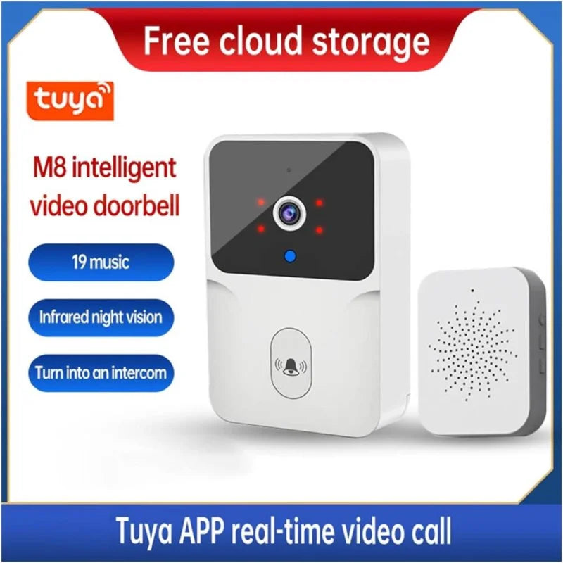 Timbre Portero Doorbell Con Cámara Wifi + Envio Gratis