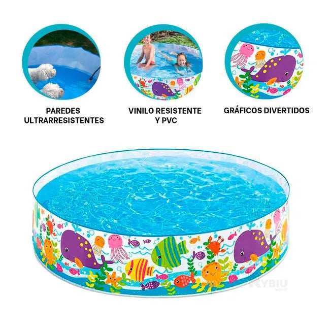 Piscina Rigida Intex 183x38cm + Envio Gratis