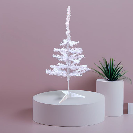 Mini Arbol De Navidad Para Mesa Blanco 60CM + Envio Gratis