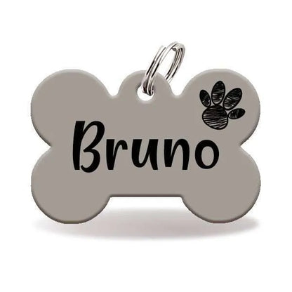 Placas De Identificacion Personalizadas Para Mascotas En Acero